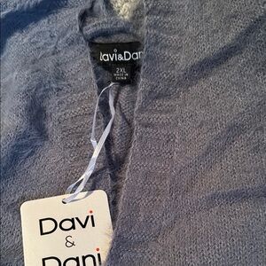 Davi & Dani Men's Blue Sweater